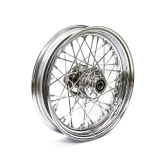 Doss 3.00 X 16 Front Wheel 40 Spokes Chrome For Harley Davidson 2012-2017 Softail Models (ARM105875)