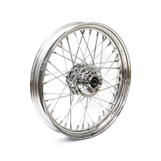 Doss 2.50 X 19 Front Wheel 40 Spokes Chrome For Harley Davidson 11-19 XL1200X/C Models (ARM115875)