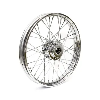 Doss 2.15 X 21 Front Wheel 40 Spokes Chrome For Harley Davidson 12-17 FXD, FXDWG (ABS) Models (ARM615875)