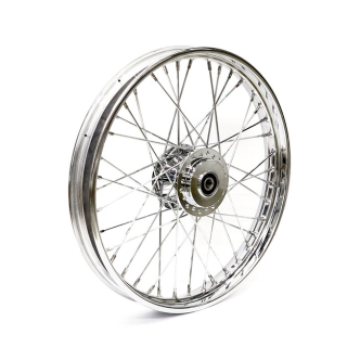 Doss 2.15 X 21 Front Wheel 40 Spokes Chrome For Harley Davidson 2000-2003 FXD, 2000-2007 XL Models (ARM815875)