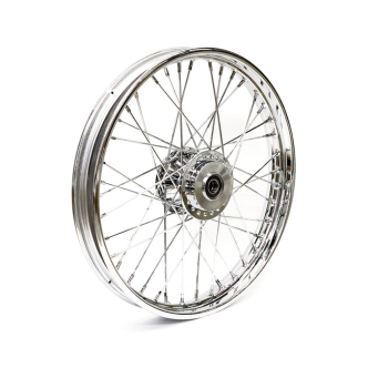 Doss 2.15 X 21 Front Wheel 40 Spokes Chrome For Harley Davidson 08-20 XL ABS Models (ARM125875)