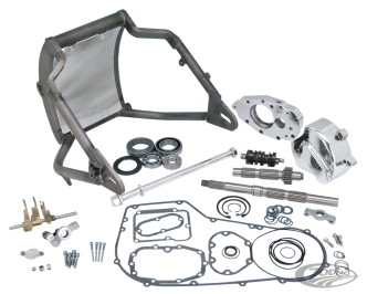 Zodiac Smart Ass 330 Series Wheel Conversion Kit With Right Side Drive Transmission Conversion For 1994-1999 Evolution Softail Models (701820)
