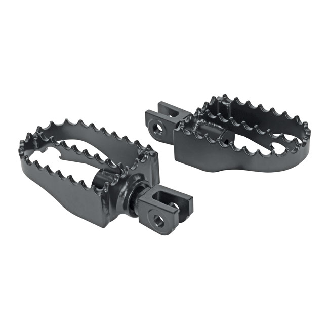 Burly Brand MX Rider Foot Pegs In Black For Honda 20212022 Rebel