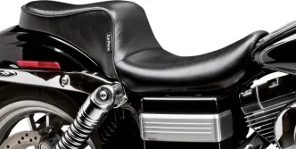 Le Pera Cherokee Smooth Seat In Black For Harley Davidson 1996-2003 Dyna Models (LN-021)