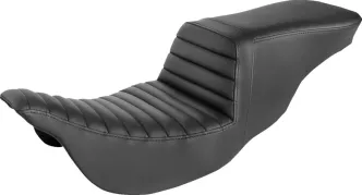 Saddlemen Tour Step-Up Tuck N Roll Seat For Harley Davidson 2008-2022 Touring FLHR, FLHT, FLHX & FLTR Models (808-07B-191)