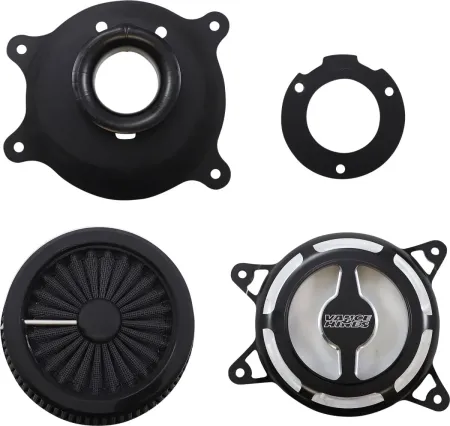Vance & Hines VO2 Blade Air Cleaner In Contrast Cut Finish For 2008-2017 HD Dyna, Softail, Touring And Trike Models (40393)