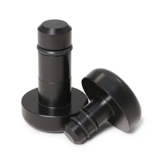 Dynojet Front Axle Slider Set in Black Finish For 2020-2023 RA1250 Pan America, 2021-2023 RA1250S Pan America Special Models (61300101)