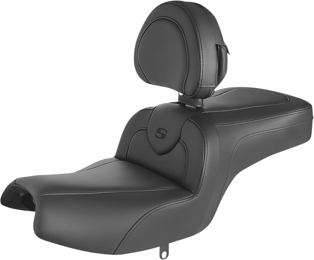 Saddlemen Roadsofa Seat With Drivers Backrest For Indian 2020-2023 ...