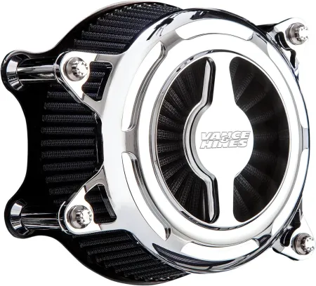 Vance & Hines VO2 Blade Air Cleaner In Chrome Finish For 2008-2017 HD Softail, Touring And Trike Models (70393)