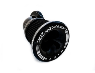 Rinehart Moto Series Velocity Air Cleaner In Black For Harley Davidson 2020-2023 M8 Models (910-1100)