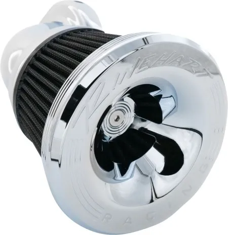 Rinehart Moto Series Velocity Air Cleaner In Chrome For Harley Davidson 2020-2023 M8 Models (910-1100C)