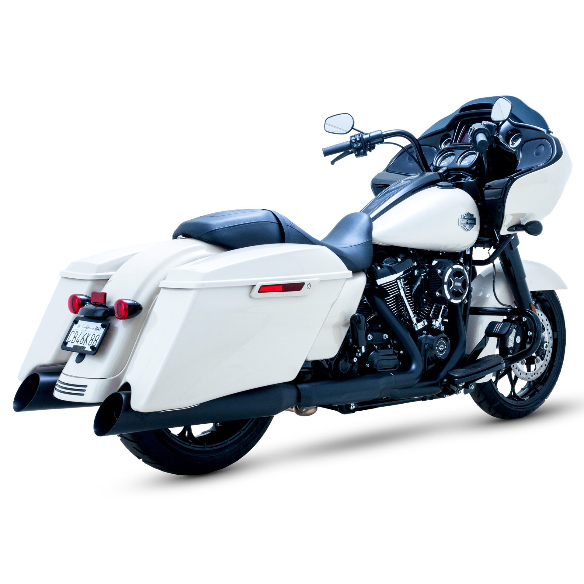 Vance & Hines Backslash 450 SlipOns In Matte Black For 20172024