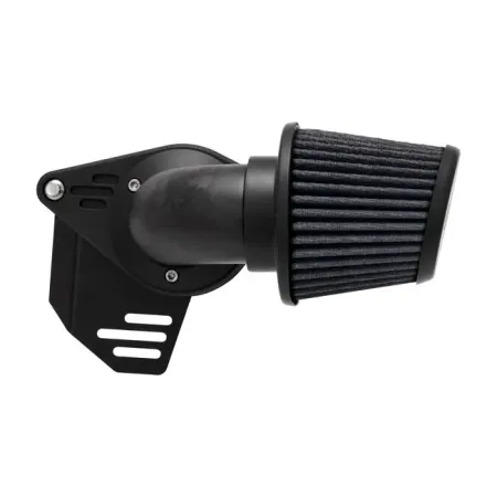 Vance & Hines VO2 Falcon Air Cleaner In Black Finish With Forged Carbon Fibre Elbow For HD M8 Softail, Touring And Trike Models (41053)