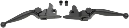 PSR Journey Lever Set in Black Finish For 2017-2020 Touring & 2019-2020 FLRT/FLHTCUTG With OEM Hydraulic Clutch Models (12-00611-22)