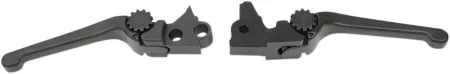 PSR Anthem Adjustable Lever Set in Black Finish For 2017-2018 FLRT/FLHTCUTG With OEM Hydraulic Clutch Models (12-00662-22)