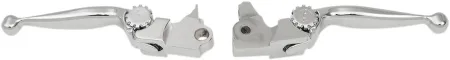PSR Journey Adjustable Lever Set in Chrome Finish For 2017-2018 FLRT/FLHTCUTG With OEM Hydraulic Clutch Models (12-00612-20)