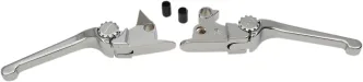 PSR Anthem Adjustable Lever Set in Chrome Finish For 2015-2017 FLS/FXSB Models (12-00656-20)
