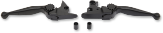 PSR Journey Adjustable Lever Set in Black Finish For 2015-2017 FLS/FXSB Models (12-00606-22)