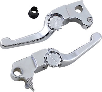 PSR Anthem Shorty Lever Set in Chrome Finish For 2003-2007 FLHTCSE/FLHTCUSE/FLHRSE, 2010-2012 FLSTSE, 2007-2009 FXSTSSE & 2005-2006 FLSTFSE Models (12-01657-20)