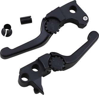 PSR Anthem Shorty Lever Set in Black Finish For 2003-2007 FLHTCSE/FLHTCUSE/FLHRSE, 2010-2012 FLSTSE, 2007-2009 FXSTSSE & 2005-2006 FLSTFSE Models (12-01657-22)