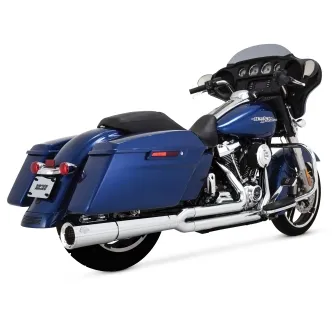 Vance & Hines Pro Pipe With PCX Technology In Chrome For Harley Davidson 2017-2024 Touring Models (17383)