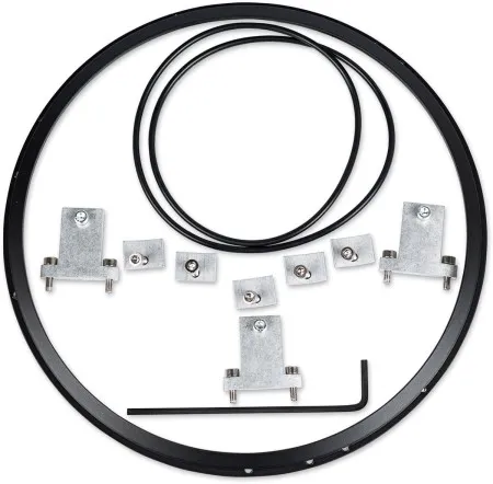 J.W. Speaker Motorcycle Headlight Mounting Kit 101 In Black For Ducati Models (0703411)