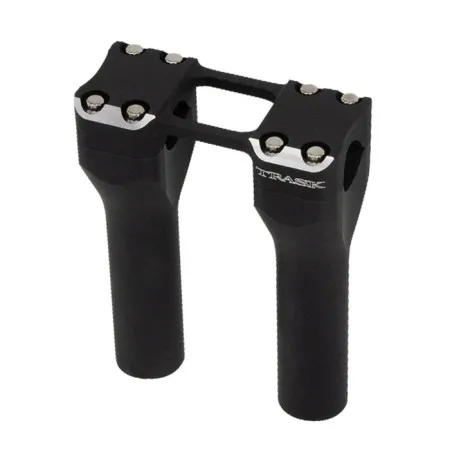 Trask Performance 6 Inch Assault Handlebar Risers With 1.25 Inch Clamping Area In Reverse Cut Finish (TM-8601-6RC)