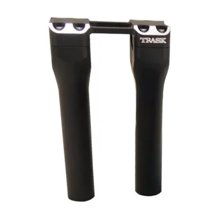 Trask Performance 8 Inch Assault Handlebar Risers With 1 Inch Clamping Area In Reverse Cut Finish (TM-8602-8RC)