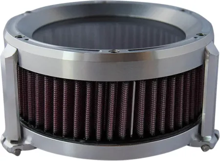 Trask Performance Assault Charge High Flow Air Cleaner Kit In Raw For Harley Davidson 2017-2024 M8 Touring & 2018-2024 M8 Softail Models (TM-1023R)