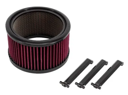 Trask Performance Big Power Filter Kit In Gloss Black For Trask Air Cleaners (TM-1020-BPGBK)
