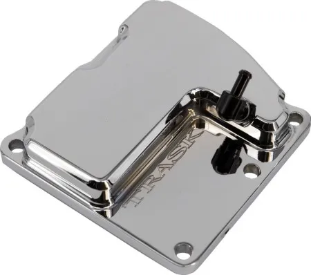 Trask Performance Vented Transmission Top Cover In Chrome For Harley Davidson M8 Models (TM-2041CH)