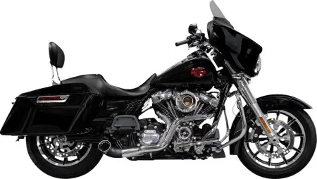 Trask Performance 2-into-1 Nasty Bastard Exhaust System In Chrome For Harley Davidson 2017-2024 Touring Models (TM-5720CH)