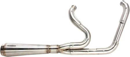 Trask Performance Assault 2 Into 1 Exhaust System In Stainless Steel For Harley Davidson 2006-2017 Dyna Models (TM-5020)