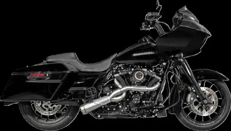Trask Performance Big Sexy 2 Into 1 Stainless Steel Exhaust System For Harley Davidson 2017-2024 M8 Touring Models (TM-5110)