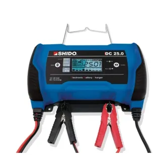 Shido Multi Battery Charger 12V/24V DC 25.0 With EU Wall Plug (ARM859239)