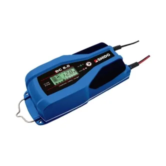 Shido Dual Battery Charger 12V/6V DC 4.0 (UK) (SHIDO DC4.0 UK)