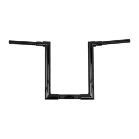 Burly Brand 1 1/2 Inch Jason 14 Inch Handlebar In Black For Harley Davidson 2015-2023 FLTR Road Glide Models (B12-6091B)