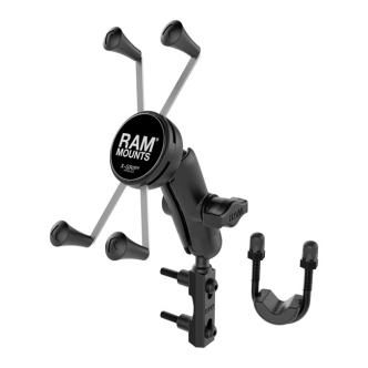 Ram Mounts X-grip Combo Brake/Clutch Reservoir U-bolt Mount With Medium Socket Arm Phone Holder For Large Phones (ARM449249)
