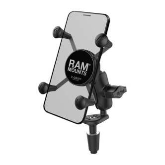Ram Mounts X-grip Phone Mount With Fork Stem Base For Small Phones (ARM911349)