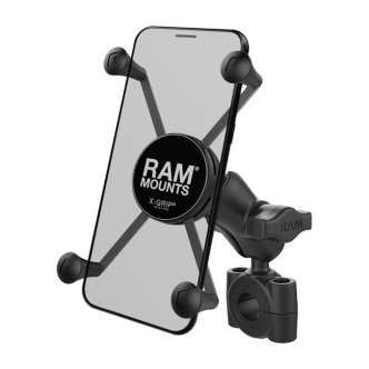 Ram Mounts X-grip Torque Rail Base Phone Mount With Short Socket Arm For Large Phones (ARM680449)