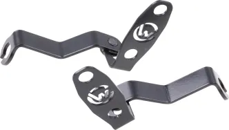 Cult Werk Front Turn Signal Bracket In Black For Harley Davidson 2021-2024 Sportster S RH1250 & Nightster RH975 (HD-SPS011)