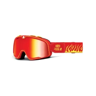 100% Barstow Goggle Death Spray Mirror Red Lens (ARM069649)