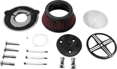 Baron Air Cleaner Kit XXX Big Air  Black (BA-2341-00B)