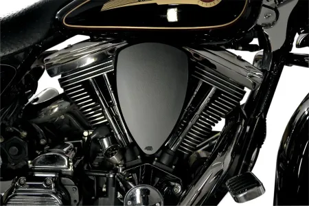 Baron Air Cleaner Kit Big Air Smooth Chrome Black (BA-2011-00B)