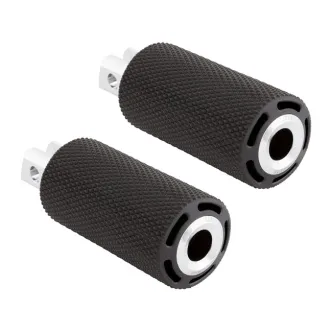 Arlen Ness Cush Footpeg Set In Chrome With Standard Male Mounts (400-031)