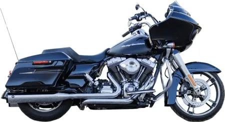 S&S Cycle GNX Slip-On Mufflers In Chrome For Harley Davidson 1995-2016 Touring Models (550-1079)