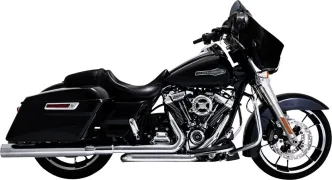 Vance & Hines Dresser Duals Header Pipes With PCX Technology In Chrome Finish For Harley Davidson 2017-2024 M8 Touring Models (17351)