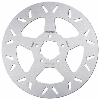 Galfer Front Fixed Round Brake Disc For Harley Davidson 2000-2013 Sportster, 2000-2007 Touring, 2000-2005 Dyna & 2000-2014 Softail Models (DF680V)
