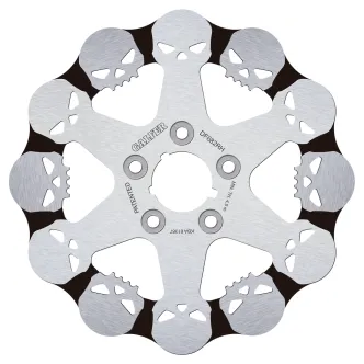 Galfer Skull Series Rear Brake Disc For Harley Davidson 1984-1999 Twin Cam & XL Sportster Models (DF682RH)