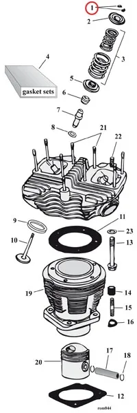 Manley, Valve Key Set (8) (99295-4)